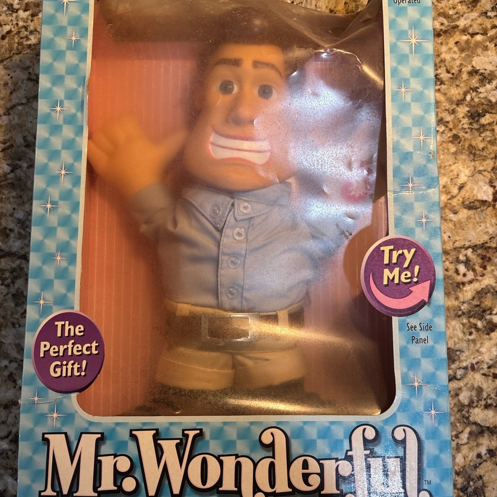 Mr Wonderful still in package